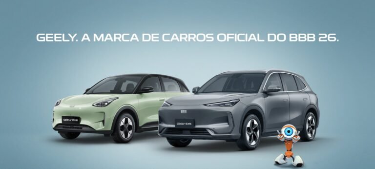 Geely se torna parceira oficial do Big Brother Brasil 2026 e aposta em visibilidade nacional