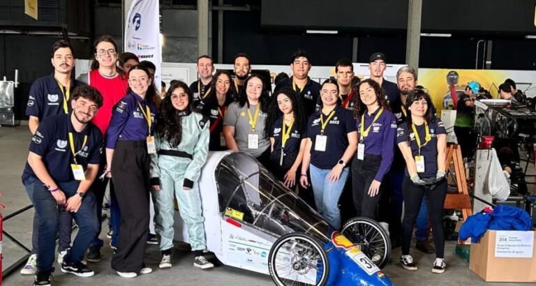 Equipe da Unioeste Foz embarca para Shell Eco-marathon 2026 nos EUA com veículo a hidrogênio