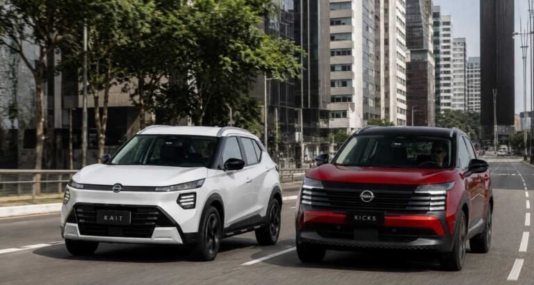 Nissan Kait e Kicks reinventam a experiência urbana com foco em economia e conforto