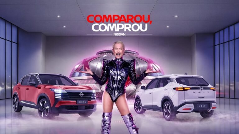Nissan convoca Xuxa e transforma sua “nave” em SUVs Kicks e Kait com taxa zero e bônus
